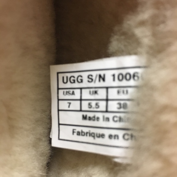 UGG Patten Chestnut Bootie With Wool Lining - Picture 6 of 6
